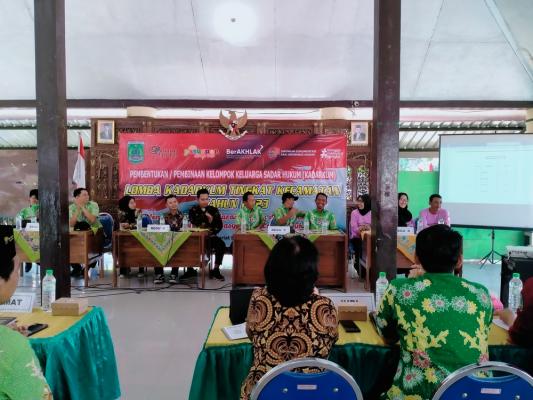 LOMBA KELUARGA SADAR HUKUM (KADARKUM) TINGKAT KECAMATAN TAHUN 2023