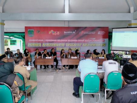 LOMBA KELUARGA SADAR HUKUM (KADARKUM) TINGKAT...