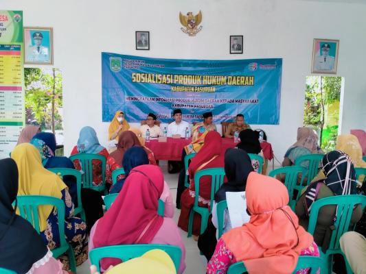 SOSIALISASI PRODUK HUKUM DAERAH 